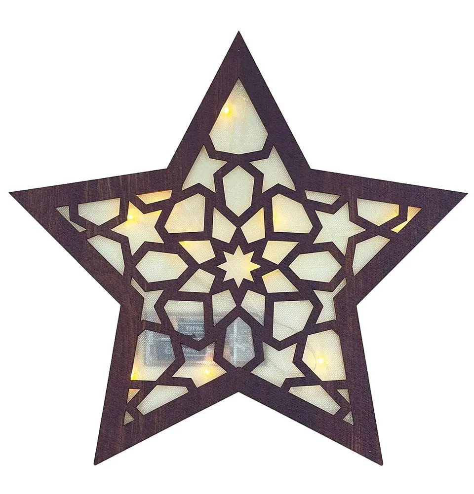 Islamic Holiday Decor | Ramadan Wall Light - Star