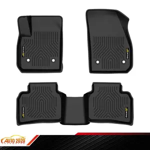 All Weather TPE Floor Mats Fit For Cadillac XT4 2019-2025 Anti-Slip Liners Black