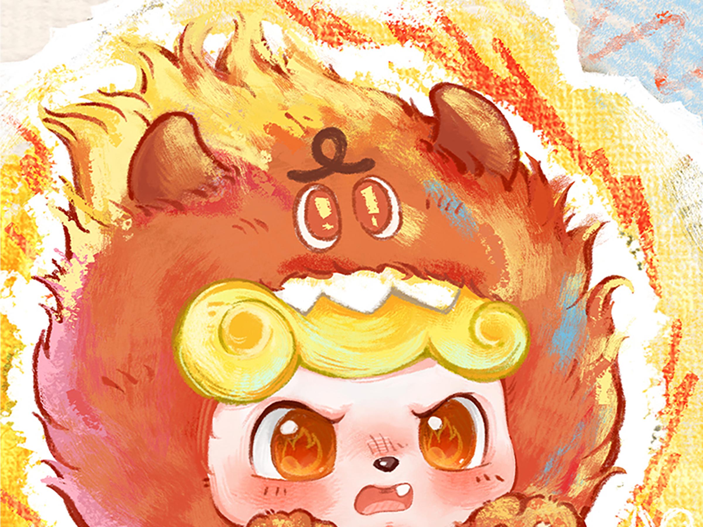 Miniso Q Baby Emotional Hairy Monster Series Blind Box - Charming Plush Blind Box Doll, Great Choice for Gifting to Friends