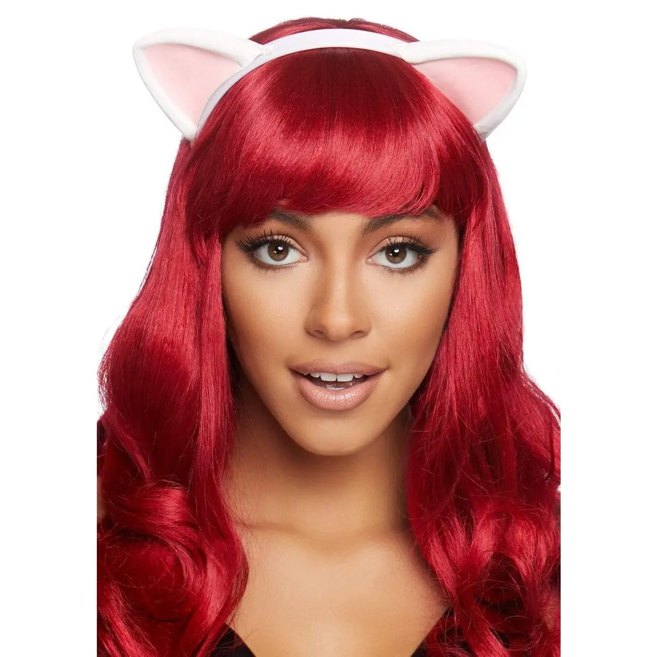 Latex Cat Ear Costume Headpiece, Cute Headband for Women and Teens with a Flexible Band for Halloween, Cosplay, and DIY Costumes, Costume Accessories, Fashion Headband