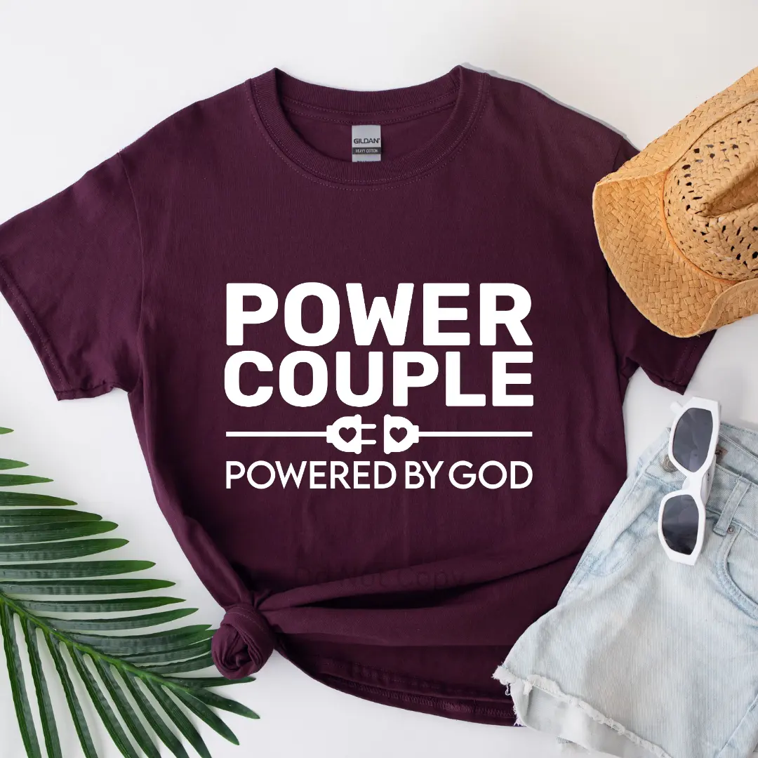Power Couple Screen Print Transfer (3 Pack) Power Couple Screen Print Transfer (3 Pack)