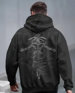 Jujutsu Kaisen Mahoraga Hoodie - Snow Washed Anime Sweatshirt, Hoodie, Clean Look, Goes with Anything, Casual Cool, For Every