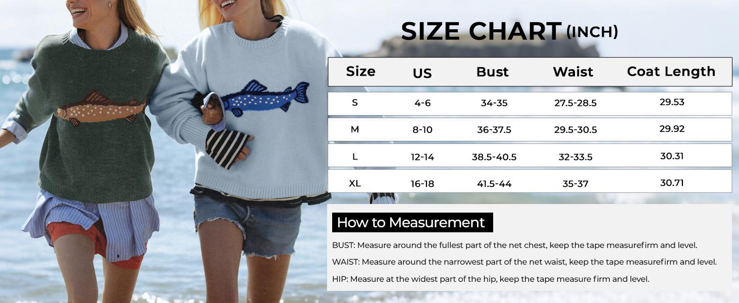CHARTOU Women Fashion Crew Neck Rib Knit Crucian Carp Graphic Oversized Y2k Pullover Sweater Jumper CHARTOU Women Fashion Crew Neck Rib Knit Crucian Carp Graphic Oversized Y2k Pullover Sweater Jumper