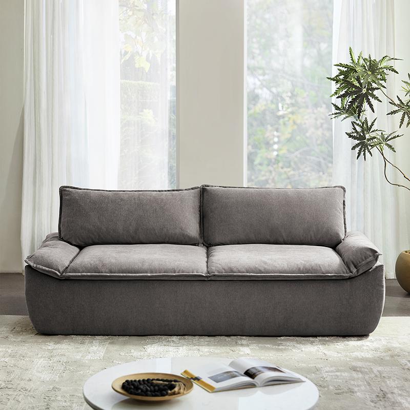 Hulala Anorea Effortless Mobility and Boneless Sofa, Modern Design with Elegant Details, Comfortable All-Foam Construction, Compressed Packaging