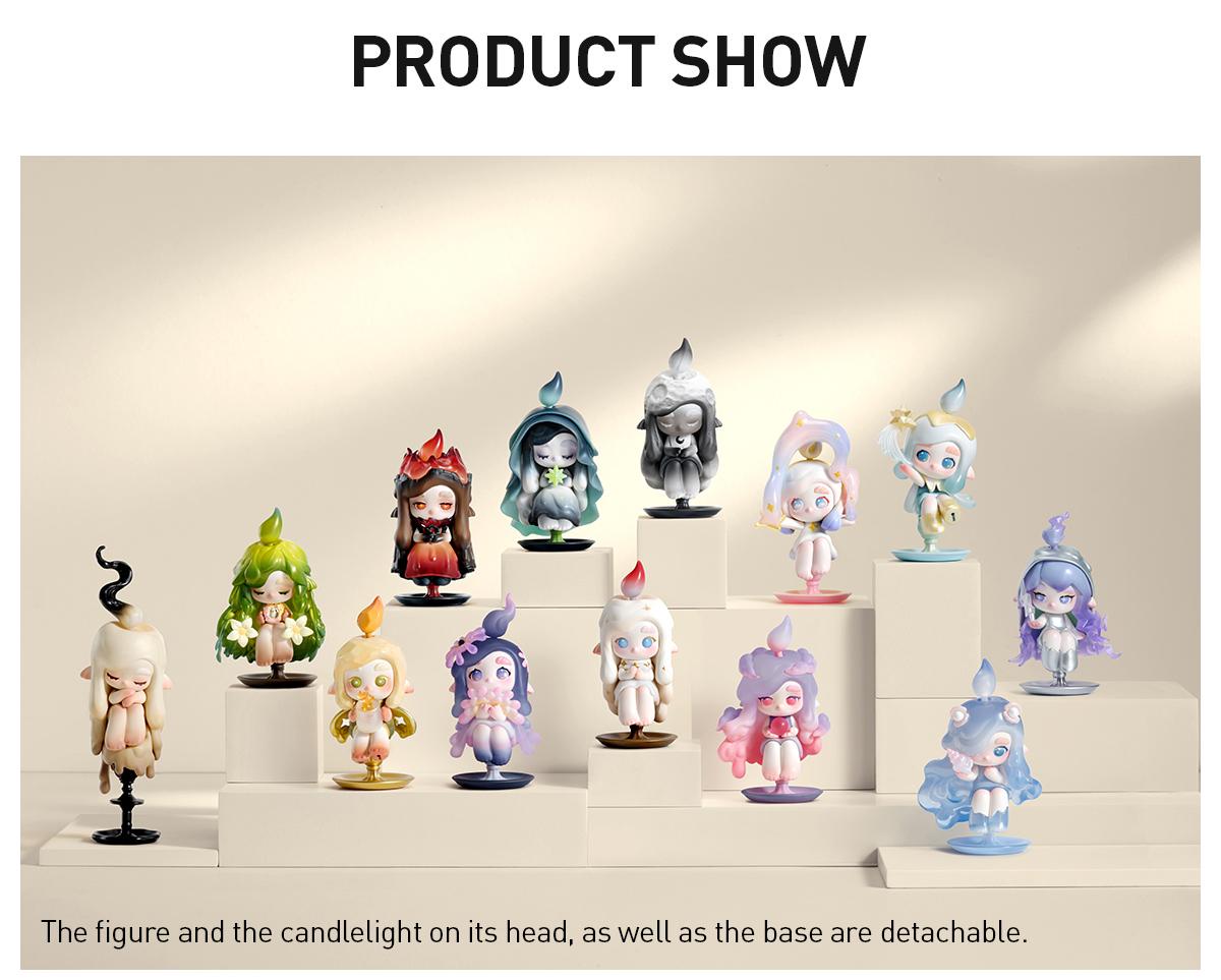 CHAKA Light Sprite Series Figures, Blind Box
