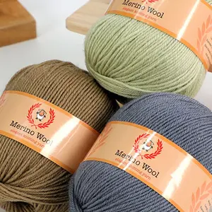 100% Merino Wool Yarn (Pack of 10) by Yonkey Monkey