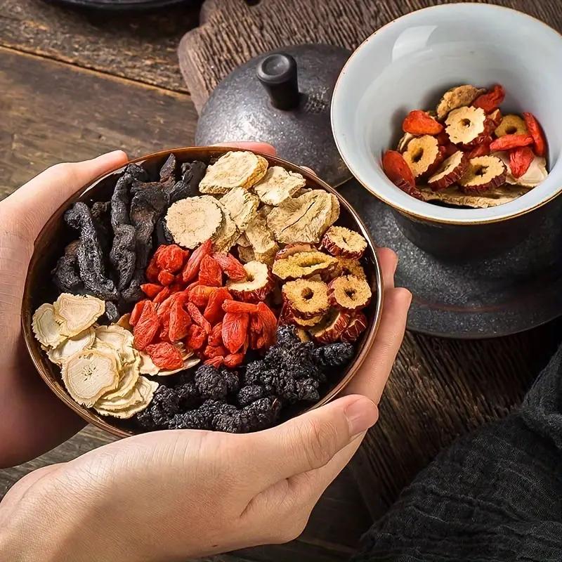 Kidney Tea Formula Ginseng Five Treasure Tea, Organic Health Tea Traditional Kidney Care Herbal Tea for Women & Men, Natural Kidney Cleanse Tea Beverage Kidney Tea Formula Ginseng Five Treasure Tea, Organic Health Tea Traditional Kidney Care Herbal Tea for Women & Men, Natural Kidney Cleanse Tea Beverage