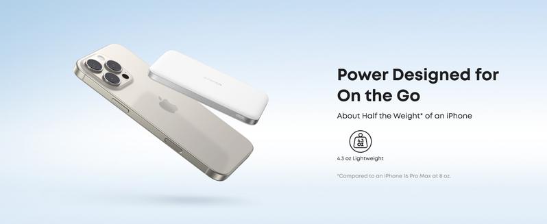 [Live Only]Anker Nano Power Bank, Ultra-Slim 5,000mAh Magnetic Battery Pack, Qi2 Certified 15W Max Ultra-Fast MagSafe-Compatible Portable Charger, Ergonomic Design, For iPhone 16/15/14/13/12 Series Only