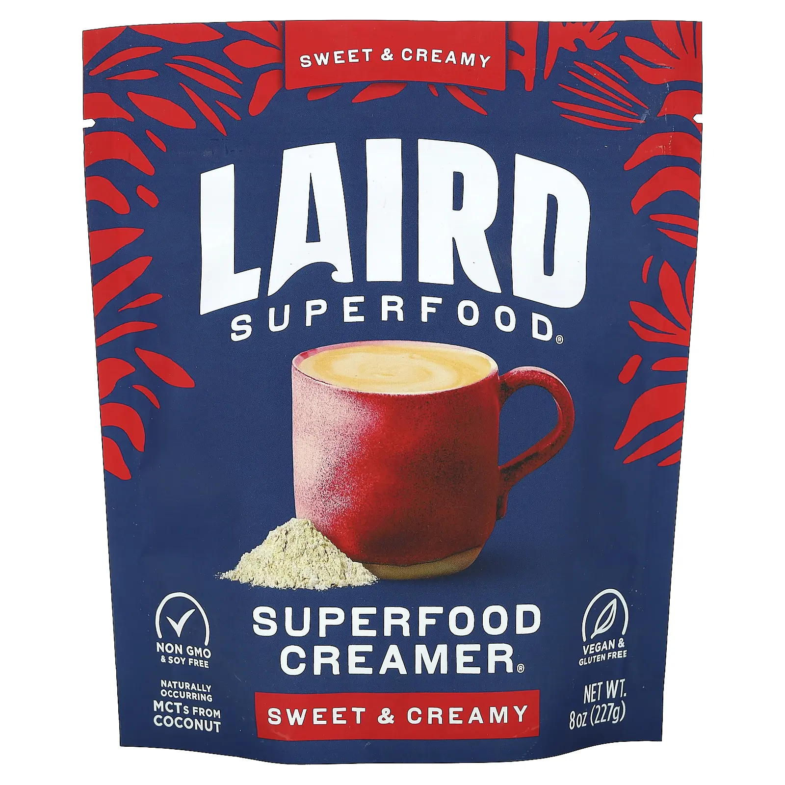 Laird Superfood Superfood Creamer, Sweet & Creamy, 8 oz (227 g)