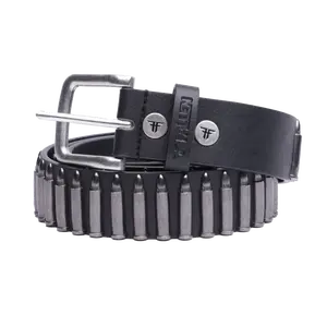Bullet Belt - Black/Silver