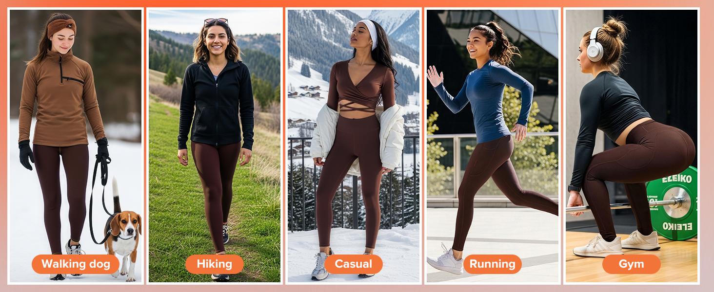 BRXL【Discount for live】Women's Thermal Leggings Winter Pants Pet Hair Resistant and Waterproof Featuring 3 Deep Pockets, Warm Lined Suitable for Daily Wear Outdoor Walks Winter Commuting -brxl-3 BRXL【Discount for live】Women's Thermal Leggings Winter Pants Pet Hair Resistant and Waterproof Featuring 3 Deep Pockets, Warm Lined Suitable for Daily Wear Outdoor Walks Winter Commuting -brxl-3