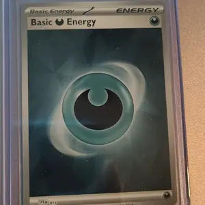 Pokemon Basic Darkness Energy Card 015 SV Prismatic Evolution Collectible Trading Card