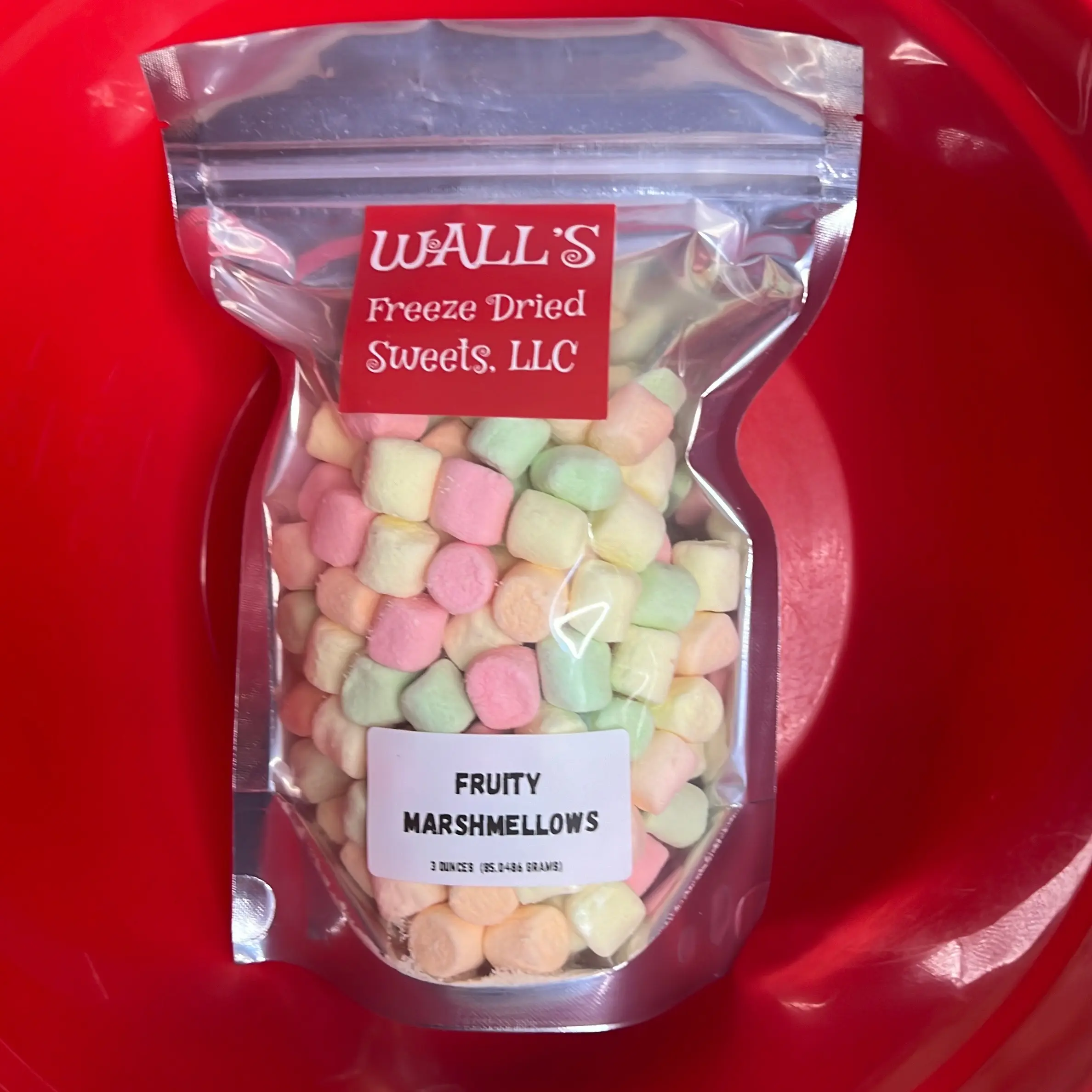Freeze Dried Fruity Marshmallows Baking Bake Snack
