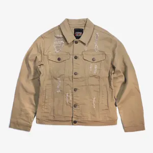 CopperRivet Khaki Denim Jacket