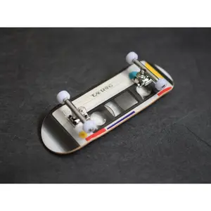 32mm Prolific Gen2 Fingerboard Complete - "Cassette Tape" Graphic - Gen2 Prodigy Trucks + Pro Duro Bubble Bushings