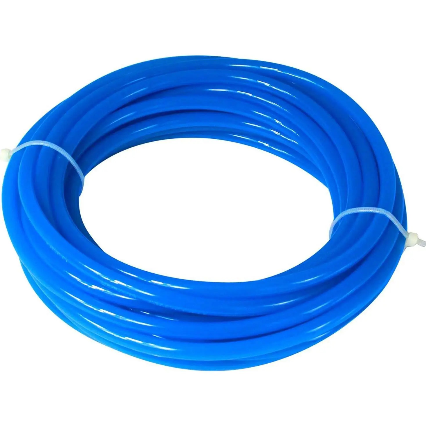 PU Polyurethane Flexible Tubing (6x4mm, Blue, 32.8ft/10m) - Pneumatic Fluid Transfer Air Hose Line for Air Compressor Fittings