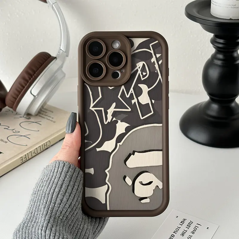 Street Graffiti For iPhone Case: Luxury Design with Enhanced Protection The perfect gift for a holiday or birthday |  for iPhone 17 16 15 14 13 12  11 Pro  Max Plus ultra thin shockproof anti-fall friend lovely high quality design accessory tuff flaunt