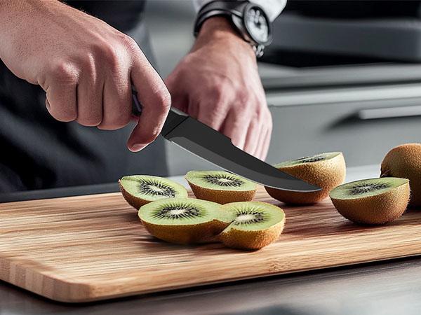 ASETY 15PCS Cyberpunk Knife Set from Future Kitchen Knife Set with Built-in Knife Sharpener Block, Stainless Steel Knife Block Set, Dishwasher Safe Mordern Knife Set, Elegant Box for gift Lightweight Sturdy