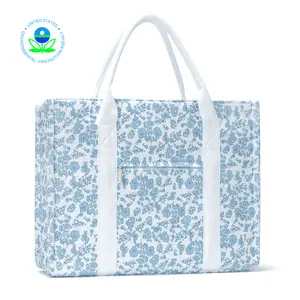 MEXS Tote Bag for Women Shoulder Corduroy 18.2L Tote Purse with Compartments Handbag for Travel Work Gym