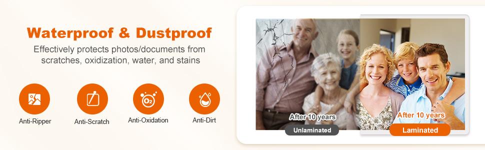 Bonsaii 13 Inch Thermal Laminator Machine, Laminator Machine 11x17 with Never Jam Technology, Safe and Reliable Lamination Machine for Home, Office, and Classroom Organization Supplies - L318-A Fathersdaygift Laminating Kit