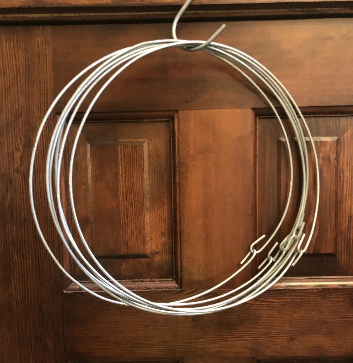 12" Metal Wreath Ring for DIY Crafts