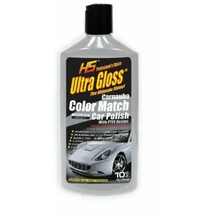 Black Car Color Wax Scratch Remover Carnauba Polish motorcycle Boat RV 10oz HS
