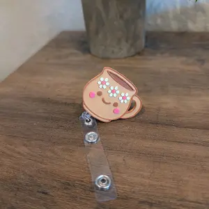 Baby Cafecito Badge Reel