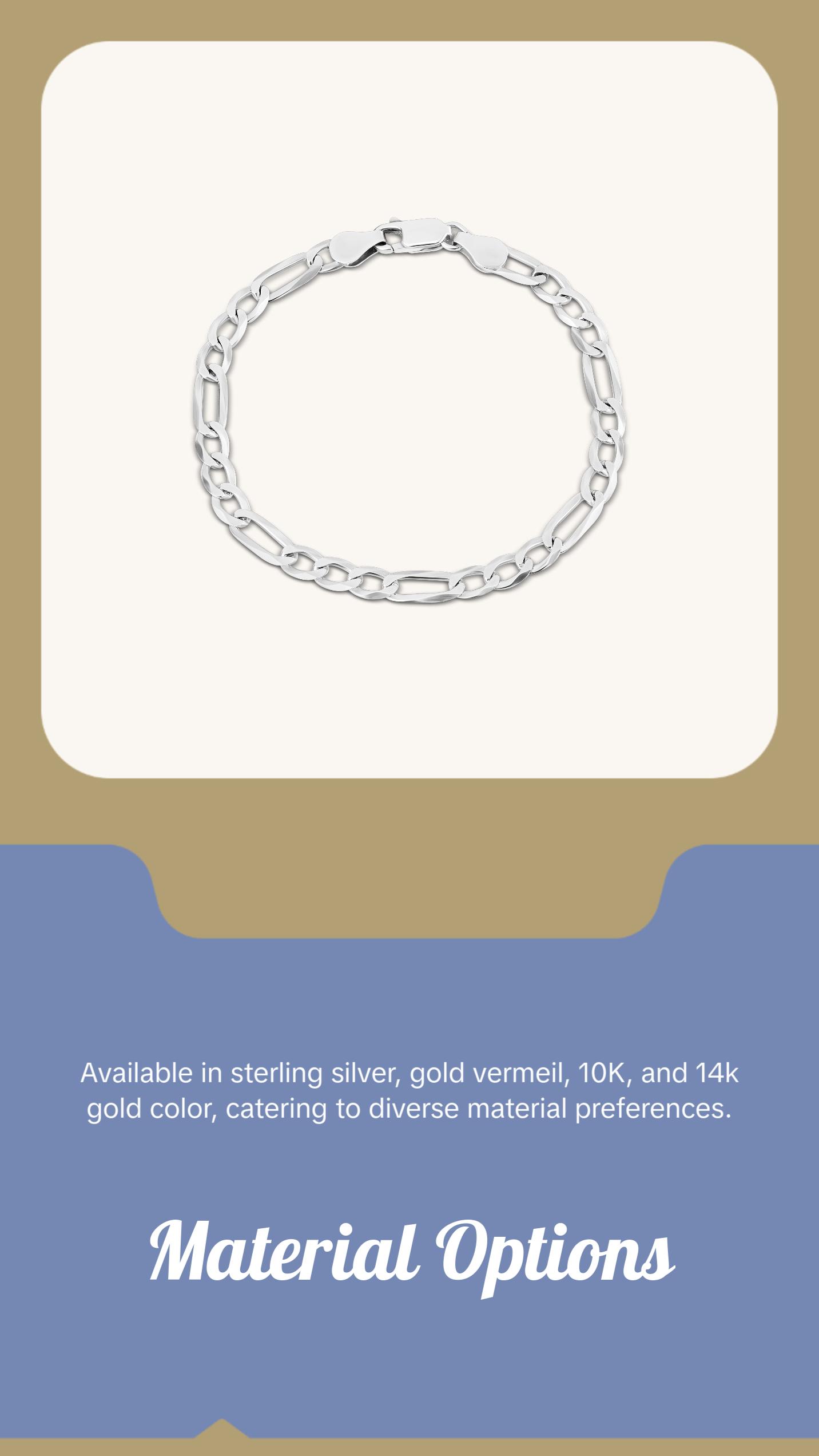 Figaro Link Bracelet