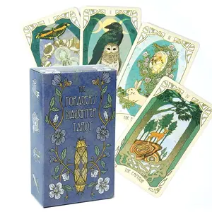 Forager’s Daughter Tarot Deck Nature Inspired 78 Forager Daughter Card Tarot Set with PDF Guidebook