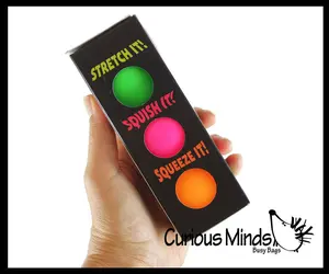 3 Soft Doh Filled Stress Balls