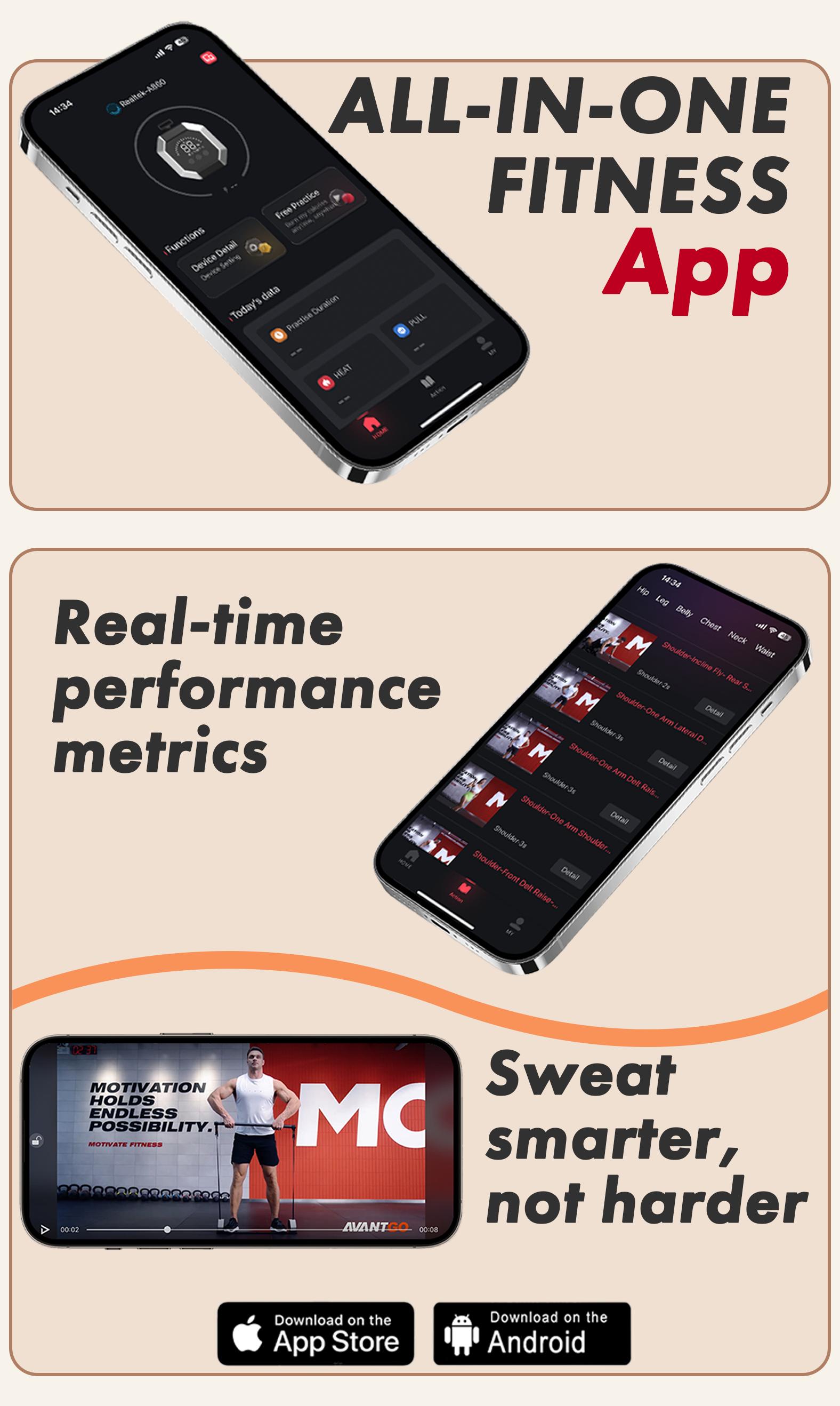 Fitness Pump, Adjustable Exercise Machine, 30kg Pro Resistance, Full-Body workout at Home Core Workout Equipment, Pocket Gym Kit, Extendable Handles, Auto-Lock System, Hive Gym