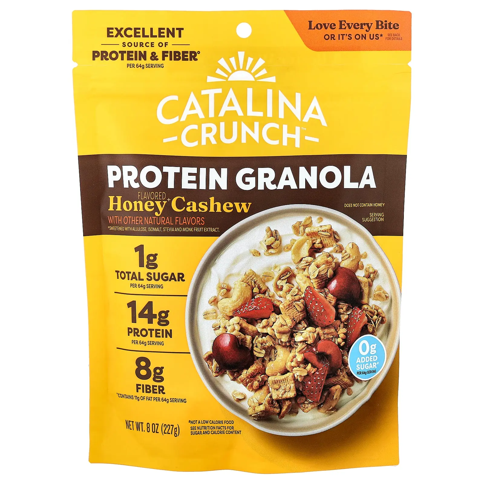 Catalina Crunch Protein Granola, Honey Cashew, 8 oz (227 g)