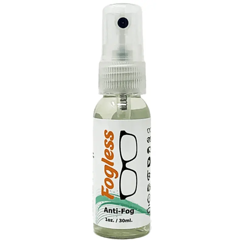 Natural Anti-Fog Lens Spray - 1oz Fragrance-Free Water Mist Spray, Instant Clarity, Invisible Shield, 24-Hour Long-Lasting Results for Eyewear, Sunglasses, Cameras & Phone/Electronics Camera Care Accessory
