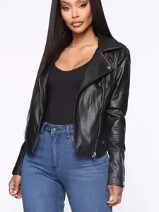 Never Average Moto Jacket - Black