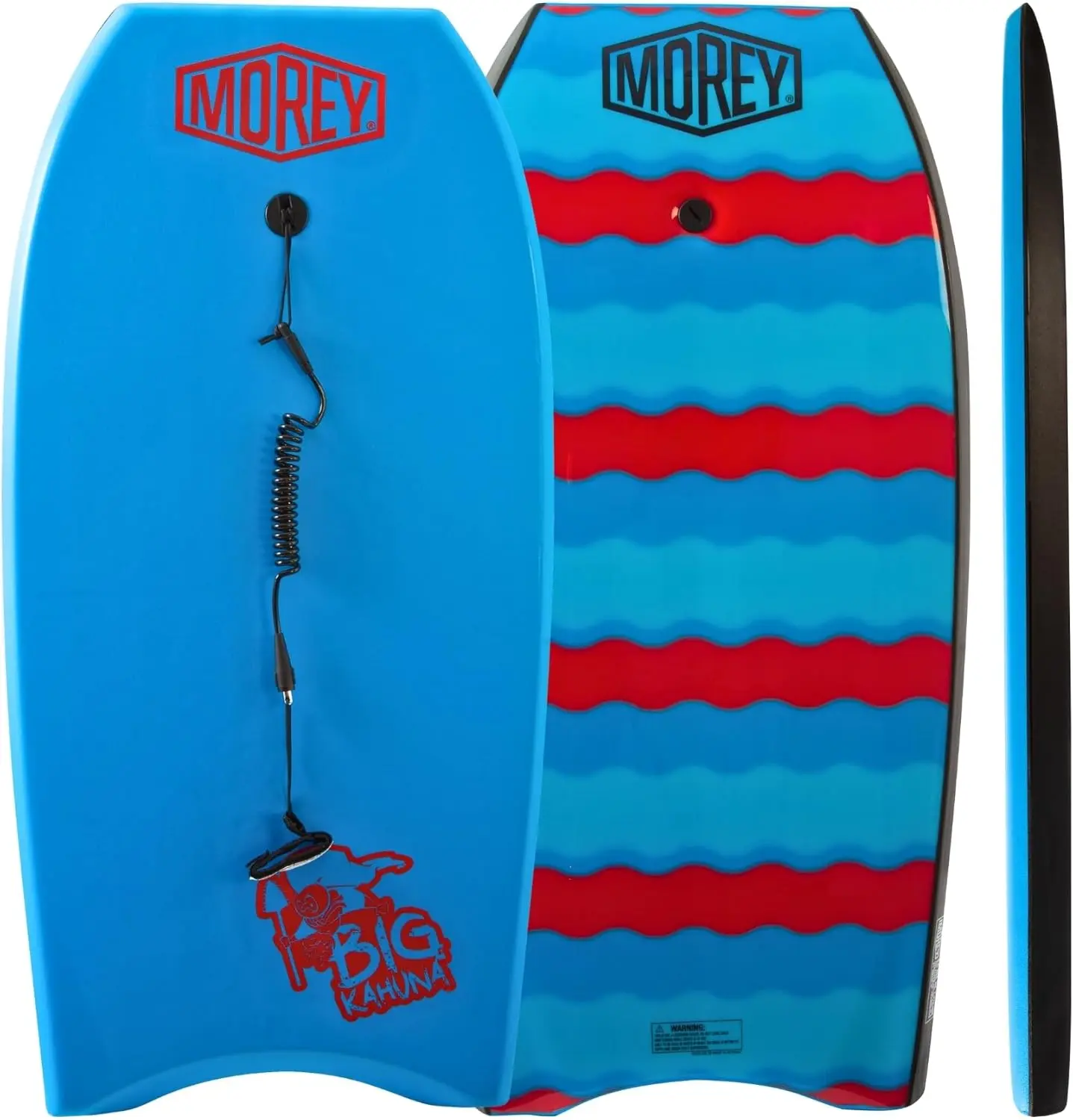 MOREY® Boogie Board. Big Kahuna 44" The Original Bodyboard for Tall Riders. Body Board for Beach, Re-Engineered 2026 Model