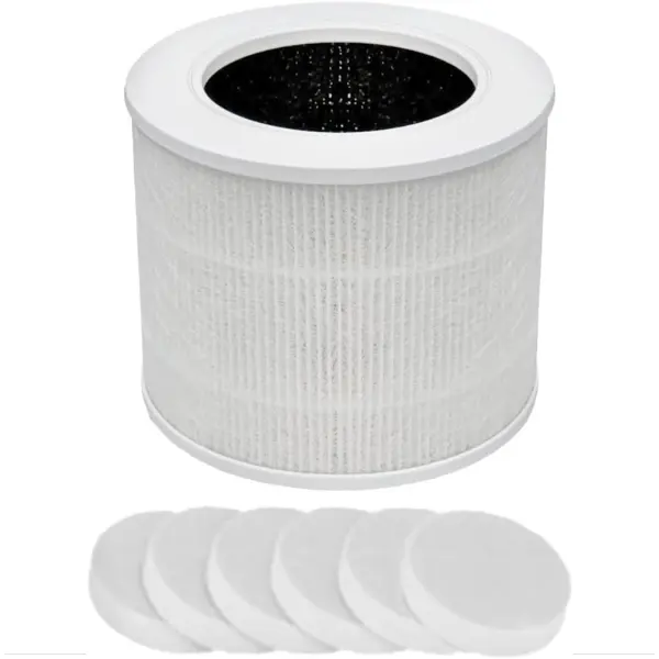 HEPA Filter Replacements for LEVOIT Core Mini, Core Mini-P Air Purifiers - Compact, Electrostatic, Odor Removal Air Purifier Replacement Filters