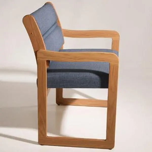 FixtureDisplays® Valley Three Seat Bariatric Chair w/Center Arms 1041948-NF