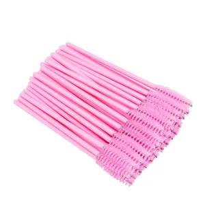 100 Pcs Disposable Mascara Wands – Eyelash Extension Brushes for Lash Artists & Brow Grooming