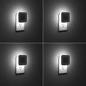 DGAPHRO Night Light, Night Lights Plug into Wall 4-Pack,Plug in Night Light,Dusk to Dawn 1W Nightlight Led Night Lights for Bedroom, Bathroom, Hallway Warm White