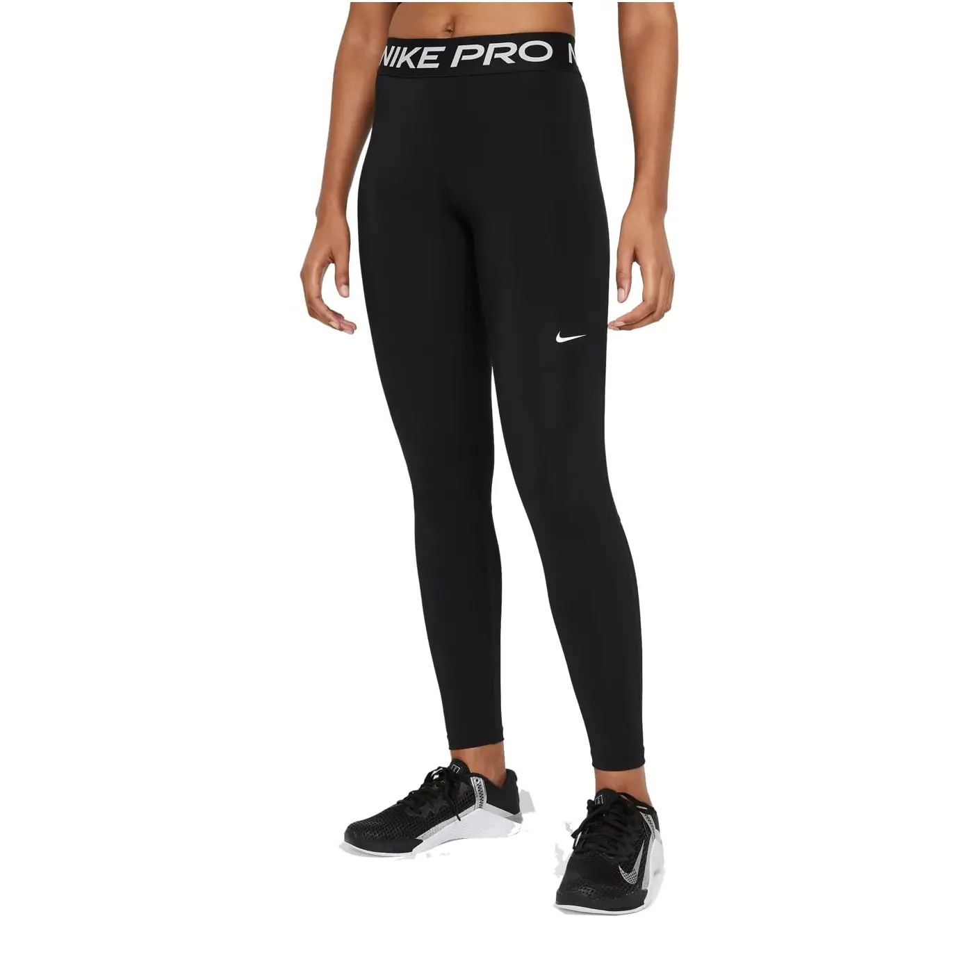 NIKE Women's Authentic Dri-FIT Leggings - Second-Skin Feel Athletic Tights, Comfortable Soft Sportswear for Gym Training, L/XL Sizes