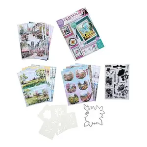 Crafts & Sewing Stamps By Me Crafted with Love Bookazine and Craft Kit