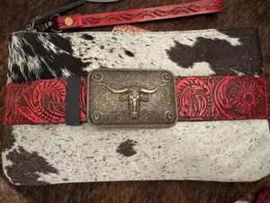 Buckle Clutch Wristlet