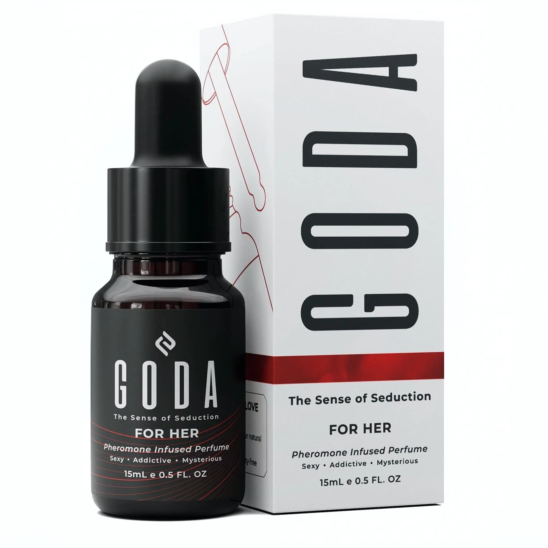 Goda Pheromones Women's Perfume – The Original Long-Lasting Fragrance with Jasmine & Rose, Vegan, Cruelty-Free (Perfumes for Women, Long Lasting Options), Beauty Products, Gifts For Women