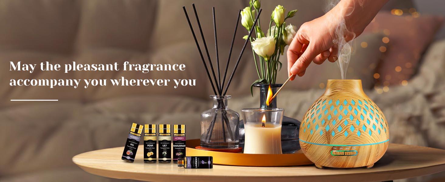 AESHORY Complete Essential Oils Set 80x5ML for Diffuser Aromatherapy Humidifier