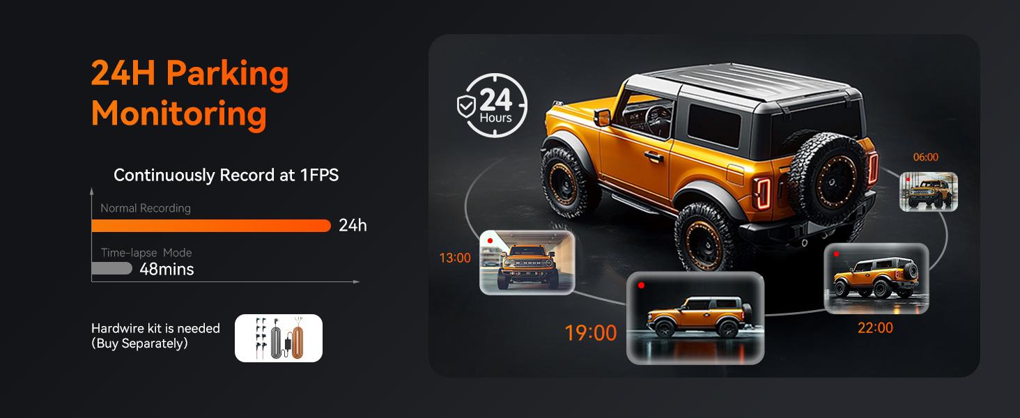 WOLFBOX G840S 12" 4K Mirror Dash Cam with 5.8GHz WiFi & GPS Tracking, Dual Cameras, Night Vision, 32GB Card, 170° Front & 140° Rear Lenses, 24-Hour Parking Monitor, TikTokShopHolidayHaul - Automotive Video Recorder WOLFBOX G840S 12" 4K Mirror Dash Cam with 5.8GHz WiFi & GPS Tracking, Dual Cameras, Night Vision, 32GB Card, 170° Front & 140° Rear Lenses, 24-Hour Parking Monitor, TikTokShopHolidayHaul - Automotive Video Recorder