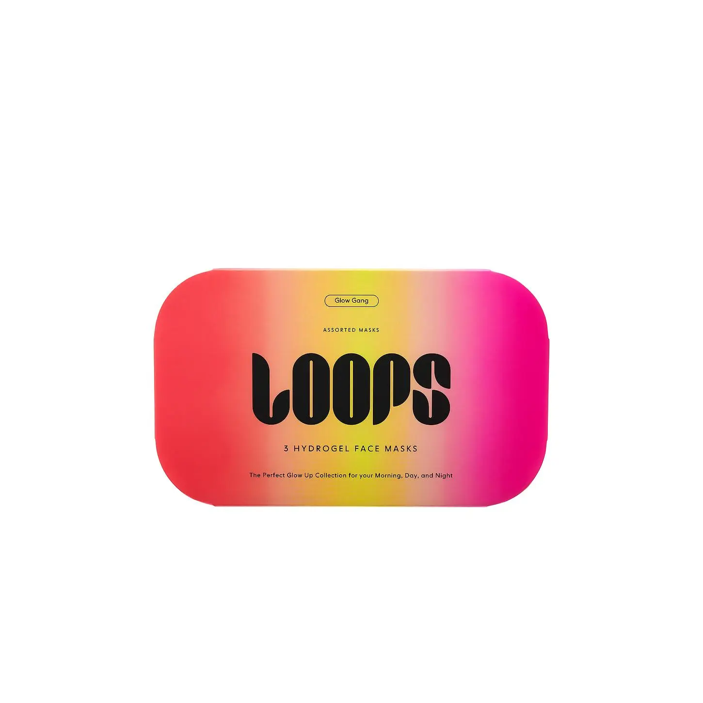 LOOPS Glow Gang Rejuvenating Brightening Cruelty-Free Skin Care Kit - 10-min AM Boost Honey Face Mask, Free of Parabens, Elevate Your Glow in 10 Minutes, for AM/PM Application