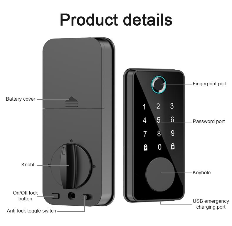 6-in-1 Smart Lock: Fingerprint, Passcode, IC Card, Key, Bluetooth & APP. One-touch unlock—fast, secure, keyless. Adjustable Electric Skateboard Saddle Seat PS5 Vertical Cooling Stand with Dual Charging Circus Ride Flannel Blanket WiFi Keyless Door Biometr