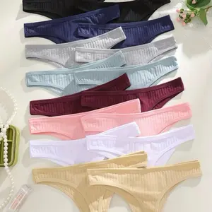 6 pcs Set of Women's Underwear, Comfortable, Breathable, Sexy and Cute, Suitable for Daily Wear, Multi Colored Matching