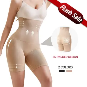 VVL Women's Seamless High-Waist Yoga Shorts – Tummy Control & Butt-Lifting Shapewear, Anti-Rolling & Breathable for All-Day Comfort