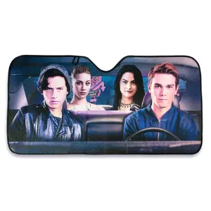 Riverdale Accordion Style Universal Auto Sunshade